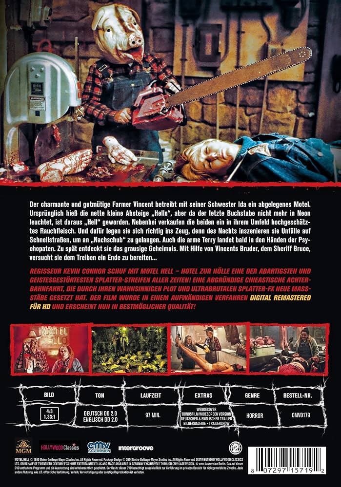 Amazon.co.jp: Motel Hell - Hotel Zur Hölle : DVD